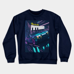 Cyberpunk ride on Crewneck Sweatshirt